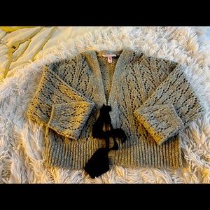 Silver Bow Cardigan!!
